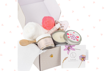 Mother's day - Natural Skincare Gift Box, Cute LOVE Special Gift Box, Mother's Day Gift by Lizush