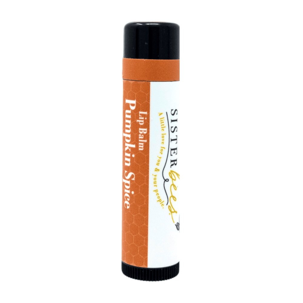 Pumpkin Spice All Natural Beeswax Lip Balm by Sister Bees