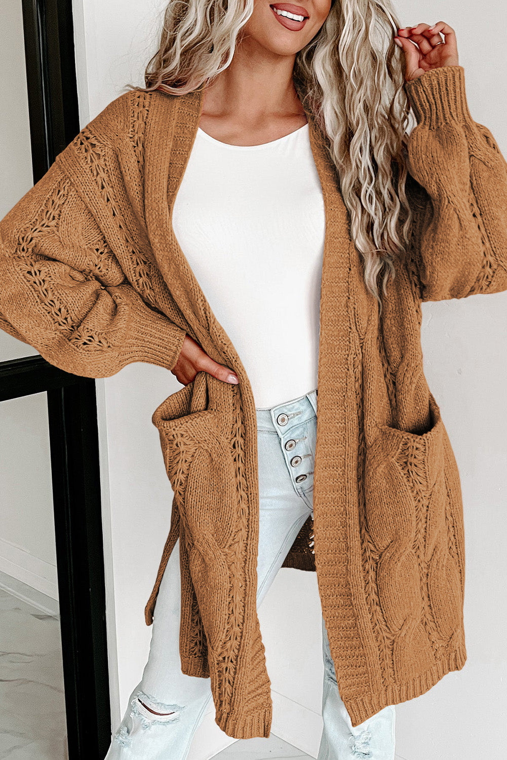 The Dakota | Cozy Cable Knit Cardigan | 5 Colors by Babs+Birdie