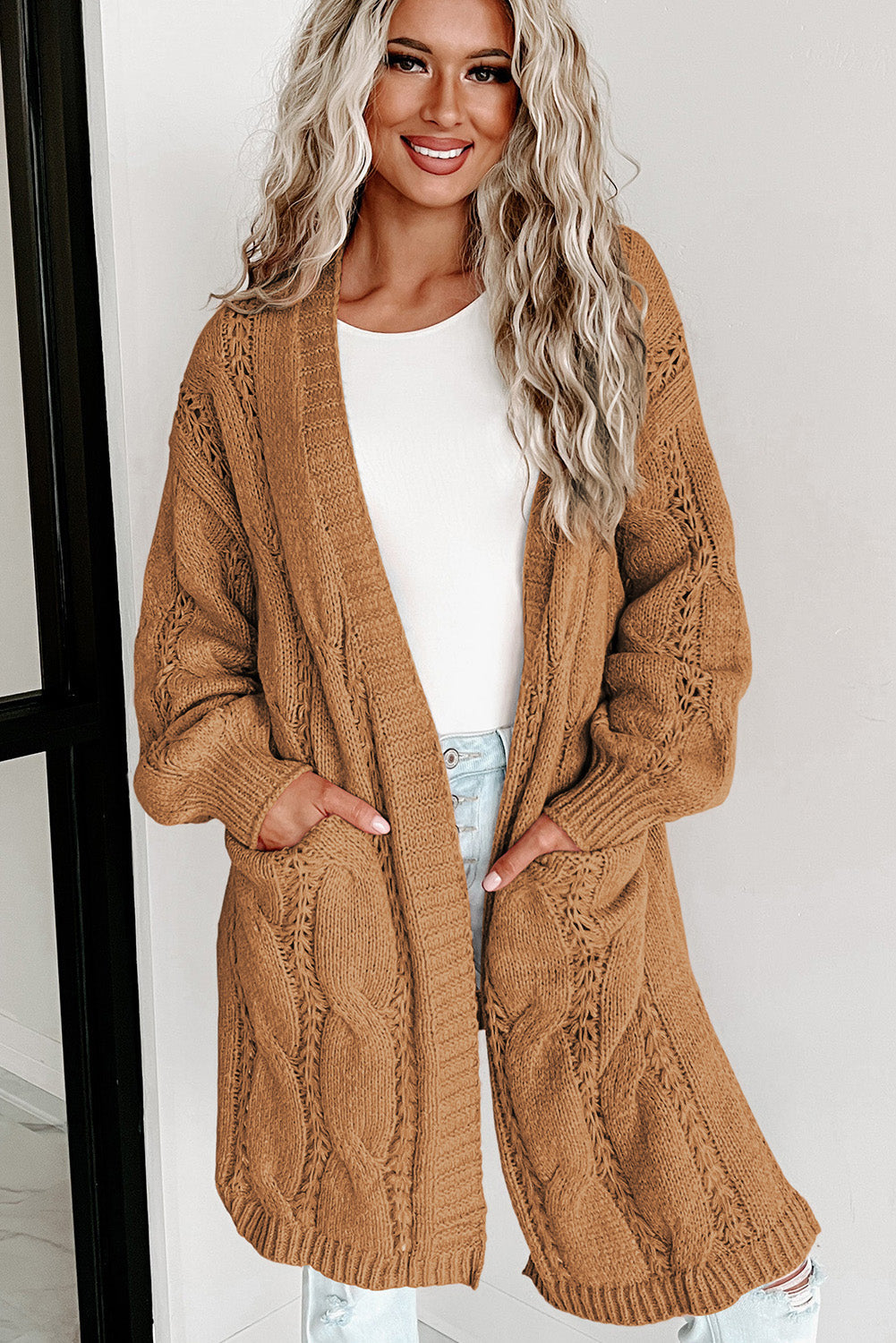 The Dakota | Cozy Cable Knit Cardigan | 5 Colors by Babs+Birdie