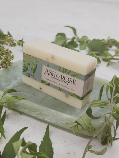 Tea Tree Mint Soap Scrub Bar by Ash & Rose