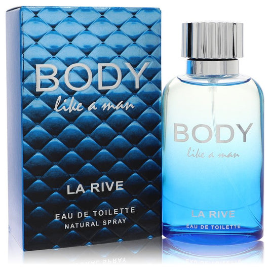 La Rive Body Like A Man by La Rive Eau De Toilette Spray 3 oz for Men by Avera Group