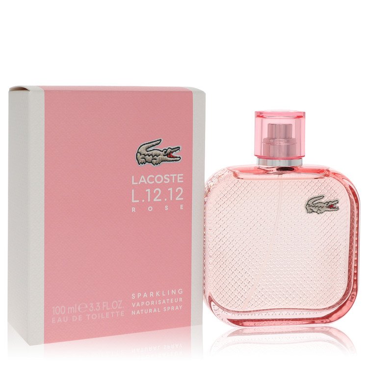 Lacoste Eau De Lacoste L.12.12 Rose Sparkling by Lacoste Eau De Toilette Spray 3.3 oz for Women by Avera Group