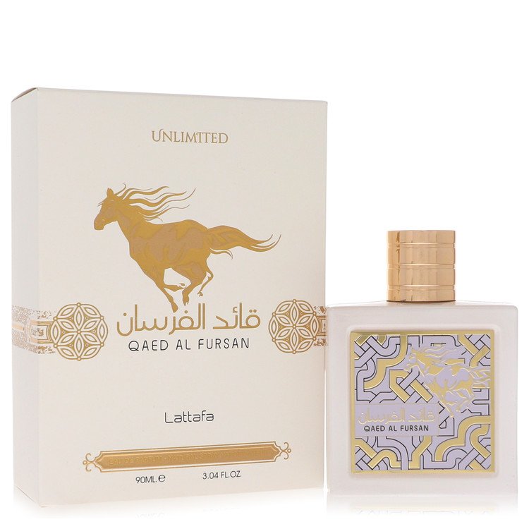 Lattafa Qaed Al Fursan Unlimited by Lattafa Eau De Parfum Spray (Unisex) 3.04 oz for Men by Avera Group