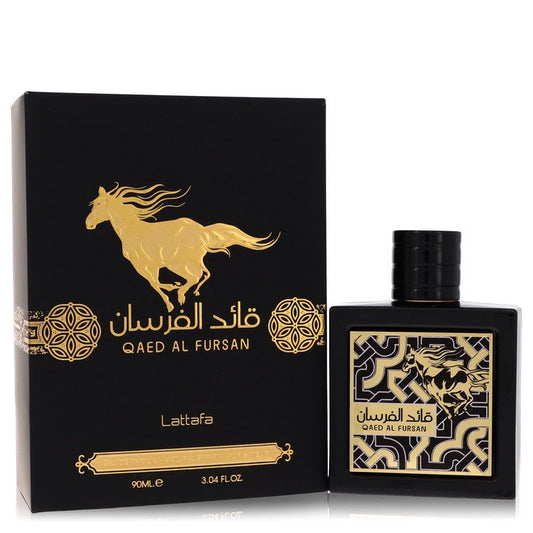 Lattafa Qaed Al Fursan by Lattafa Eau De Parfum Spray 3 oz for Men by Avera Group