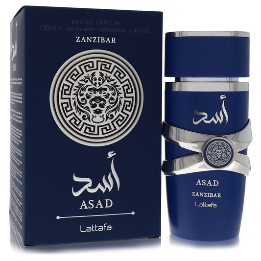 Lattafa Asad Zanzibar by Lattafa Eau De Parfum Spray 3.4 oz for Men by Avera Group