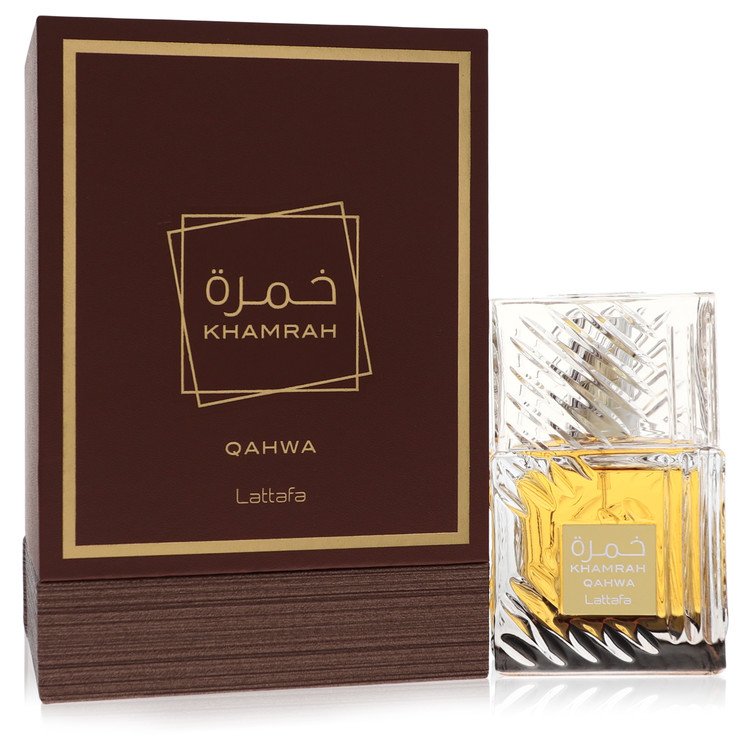 Lattafa Khamrah Qahwa by Lattafa Eau De Parfum Spray (Unisex) 3.4 oz for Men by Avera Group