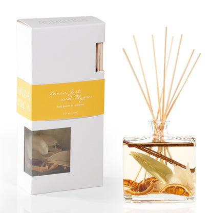 Lemon Zest & Thyme Reed Diffuser by Andaluca Home