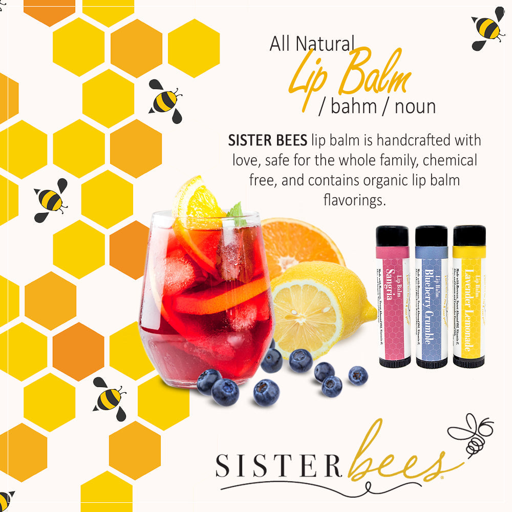 Spring/Summer Lip Balm Set by Sister Bees