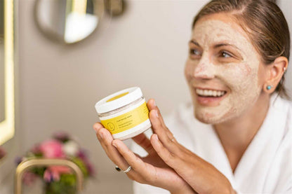 Natural Clay Facial Mask, Exfoliating Mask, Glowing skin Mask by Lizush