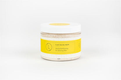 Natural Clay Facial Mask, Exfoliating Mask, Glowing skin Mask by Lizush