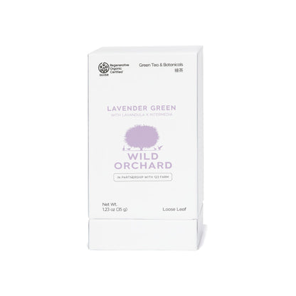 Wild Orchard Tea Lavender Green - Loose Leaf Bags - 6 Bags by Farm2Me