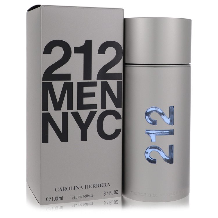 212 by Carolina Herrera Eau De Toilette Spray (New Packaging) 3.4 oz for Men by Avera Group