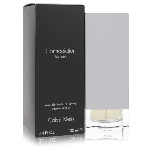 Contradiction by Calvin Klein Eau De Toilette Spray 3.4 oz for Men by Avera Group