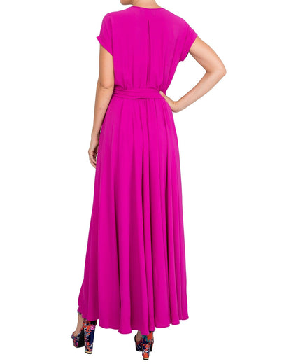 Jasmine Maxi Dress - Cranberry by Meghan Fabulous