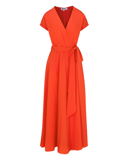 Jasmine Maxi Dress - Flame by Meghan Fabulous