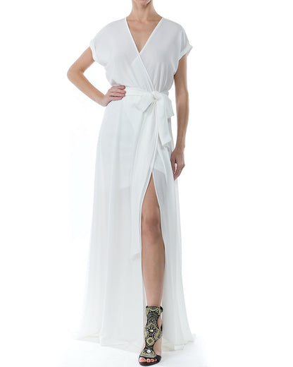 Jasmine Maxi Dress - Ivory by Meghan Fabulous