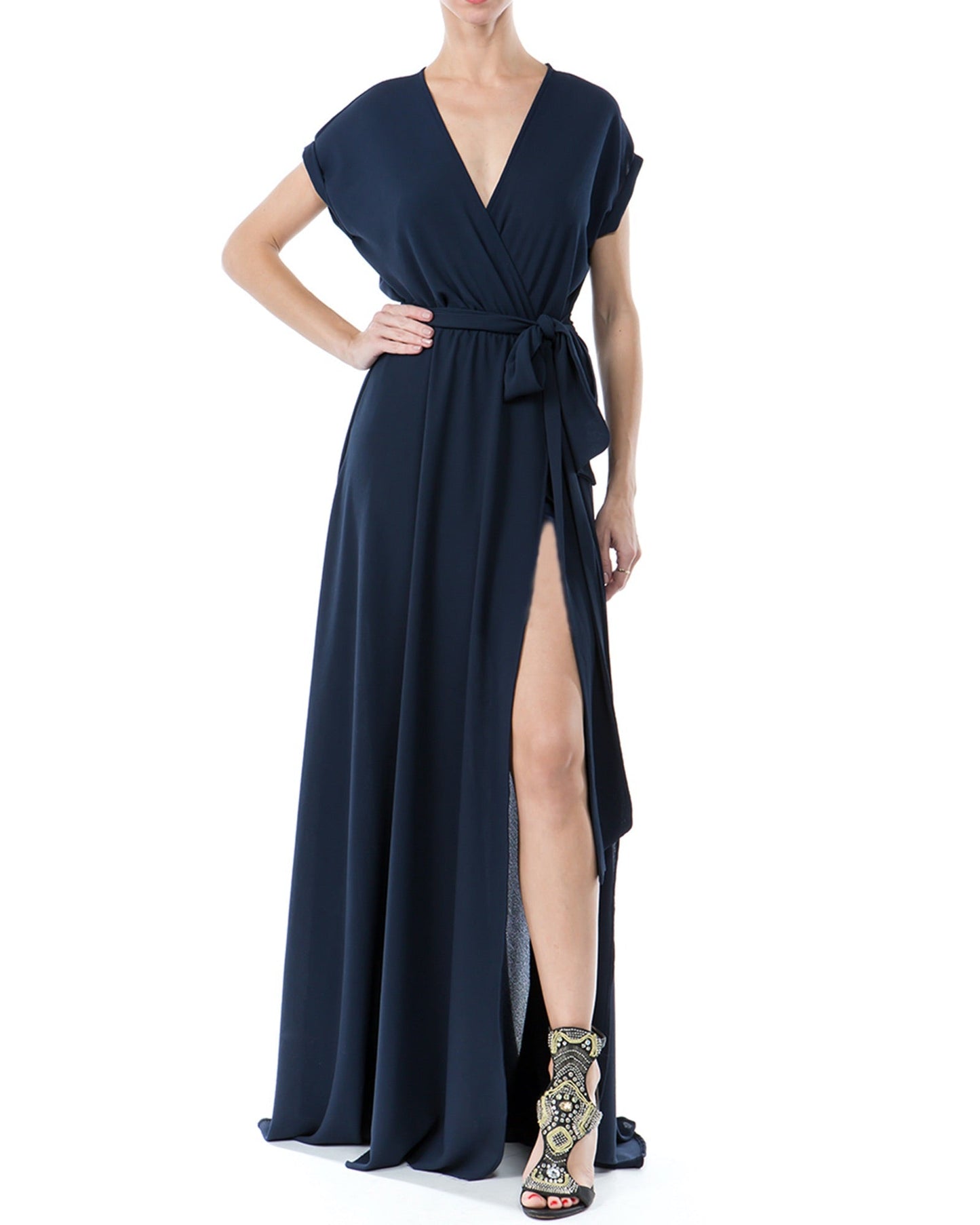 Jasmine Maxi Dress - Navy by Meghan Fabulous