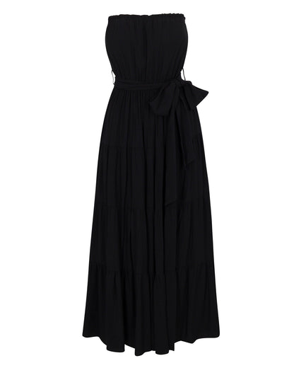 Makena Maxi Dress - Black by Meghan Fabulous