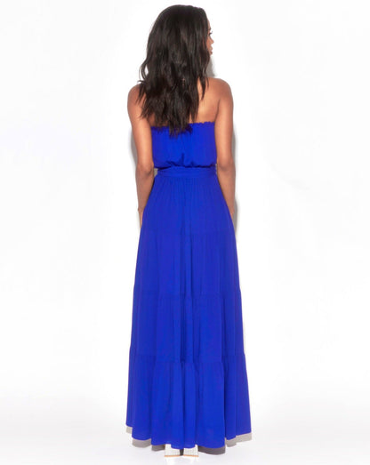 Makena Maxi Dress - Royal by Meghan Fabulous