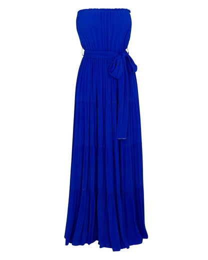 Makena Maxi Dress - Royal by Meghan Fabulous