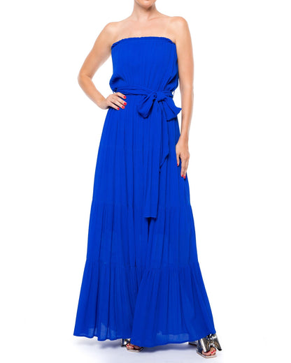 Makena Maxi Dress - Royal by Meghan Fabulous