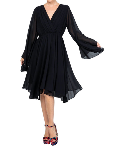 Sunset Dress - Black by Meghan Fabulous