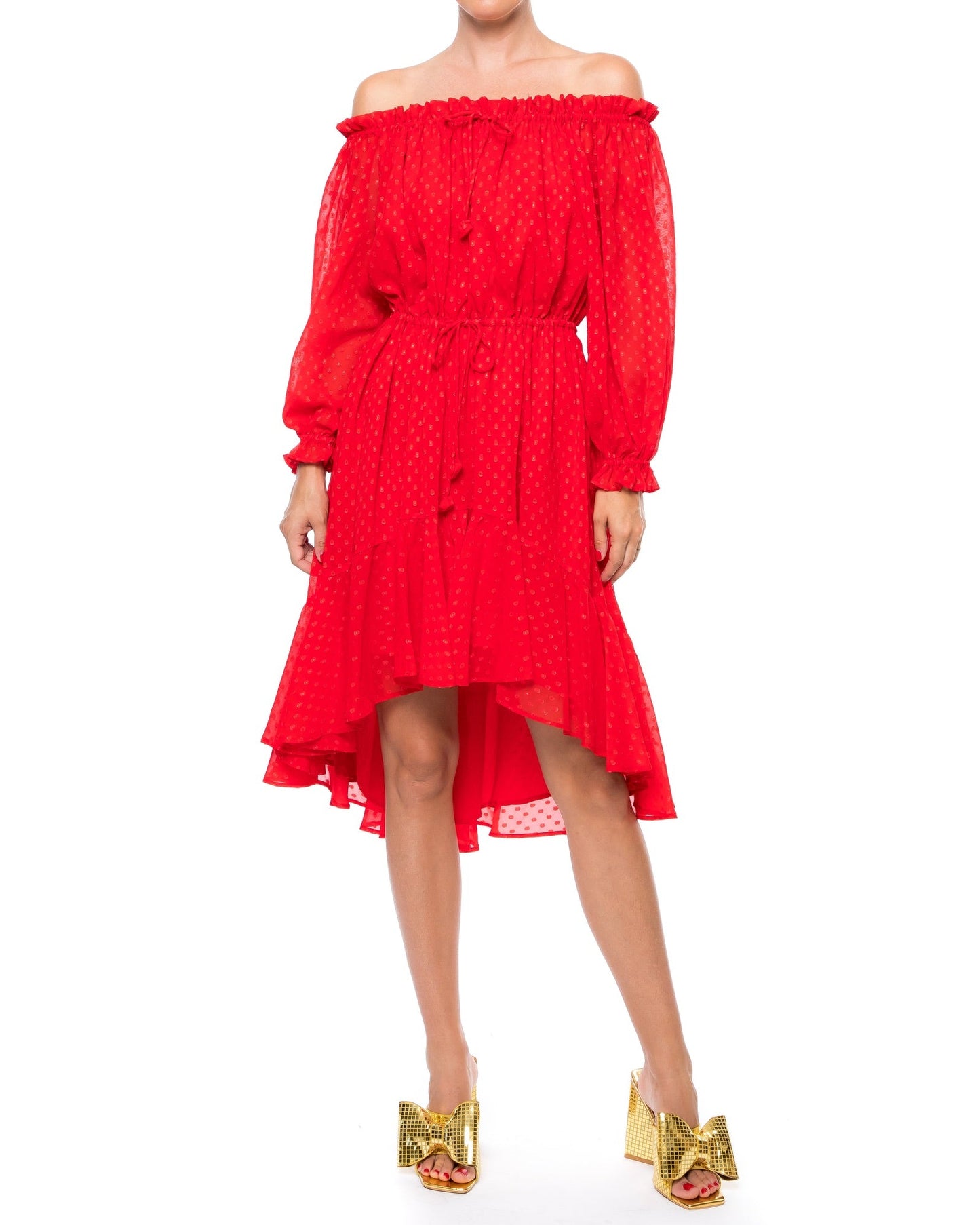 Keiko Midi Dress - Cherry by Meghan Fabulous