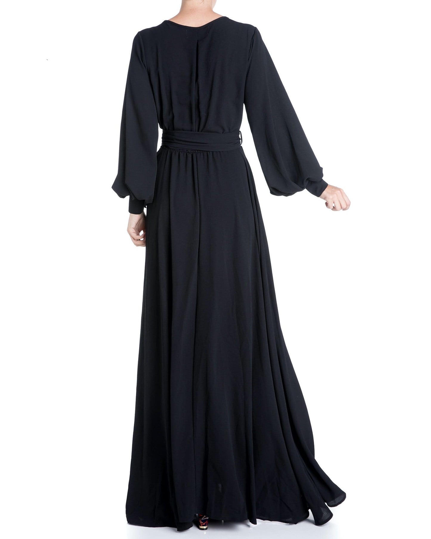 Venus Maxi Dress - Black by Meghan Fabulous