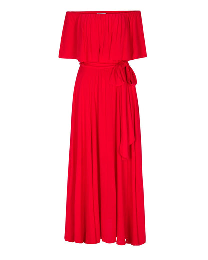 Morning Glory Maxi Dress - Cherry by Meghan Fabulous