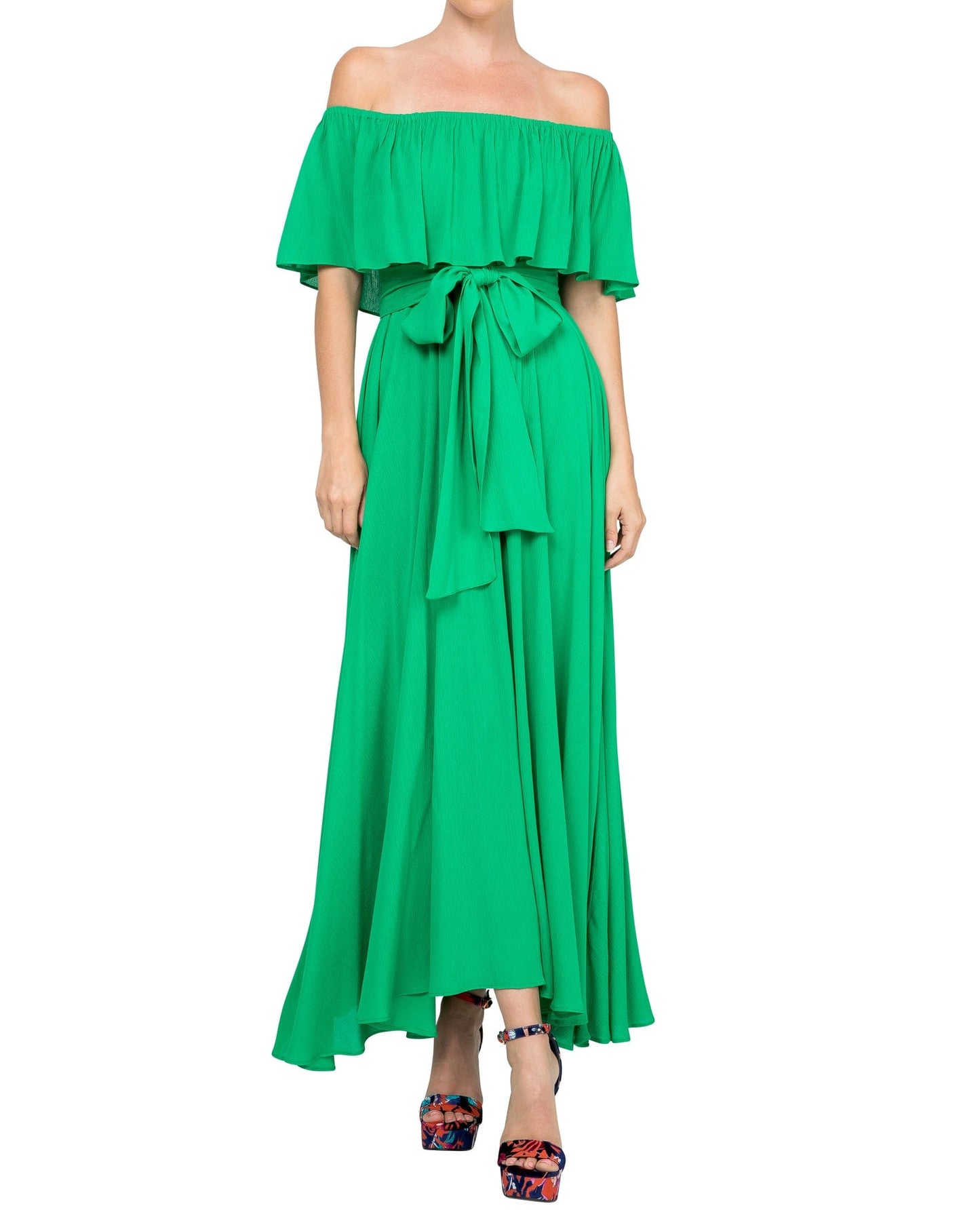 Morning Glory Maxi Dress - Emerald by Meghan Fabulous