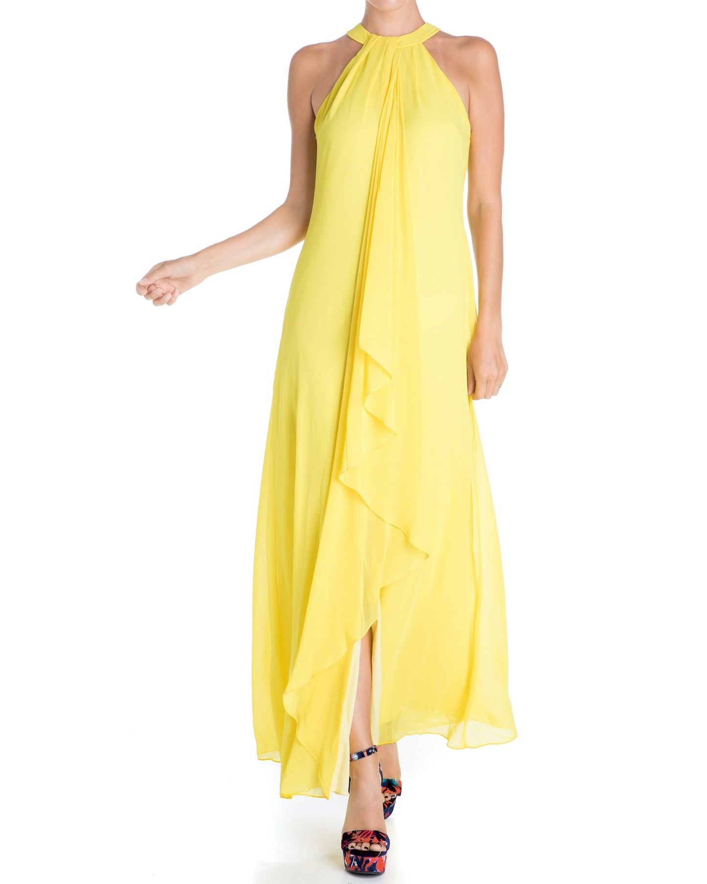 Aphrodite Maxi Dress - Yellow by Meghan Fabulous