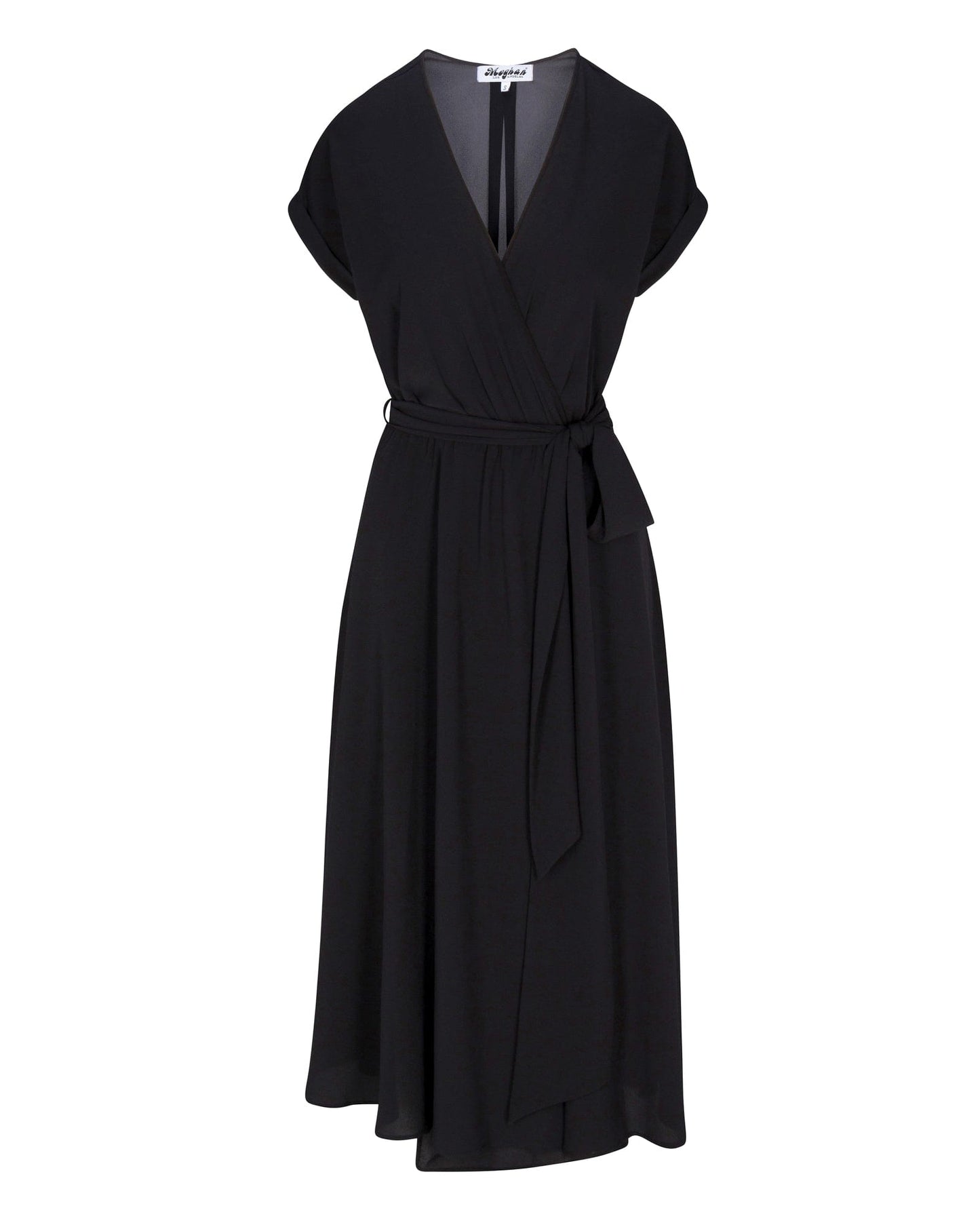 Jasmine Midi Dress - Black by Meghan Fabulous