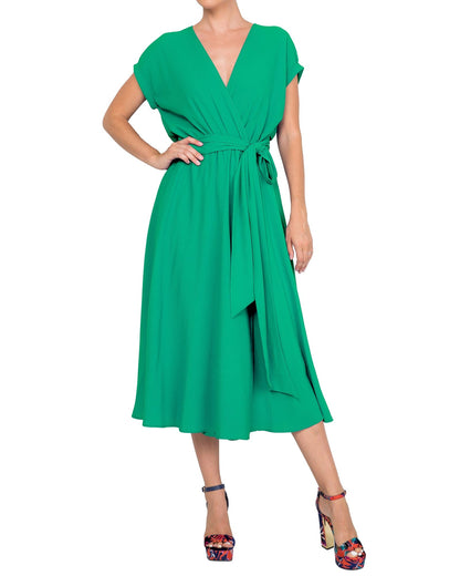 Jasmine Midi Dress - Emerald by Meghan Fabulous