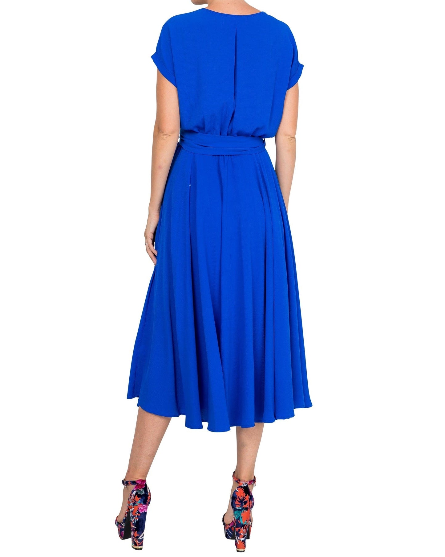 Jasmine Midi Dress - Royal by Meghan Fabulous