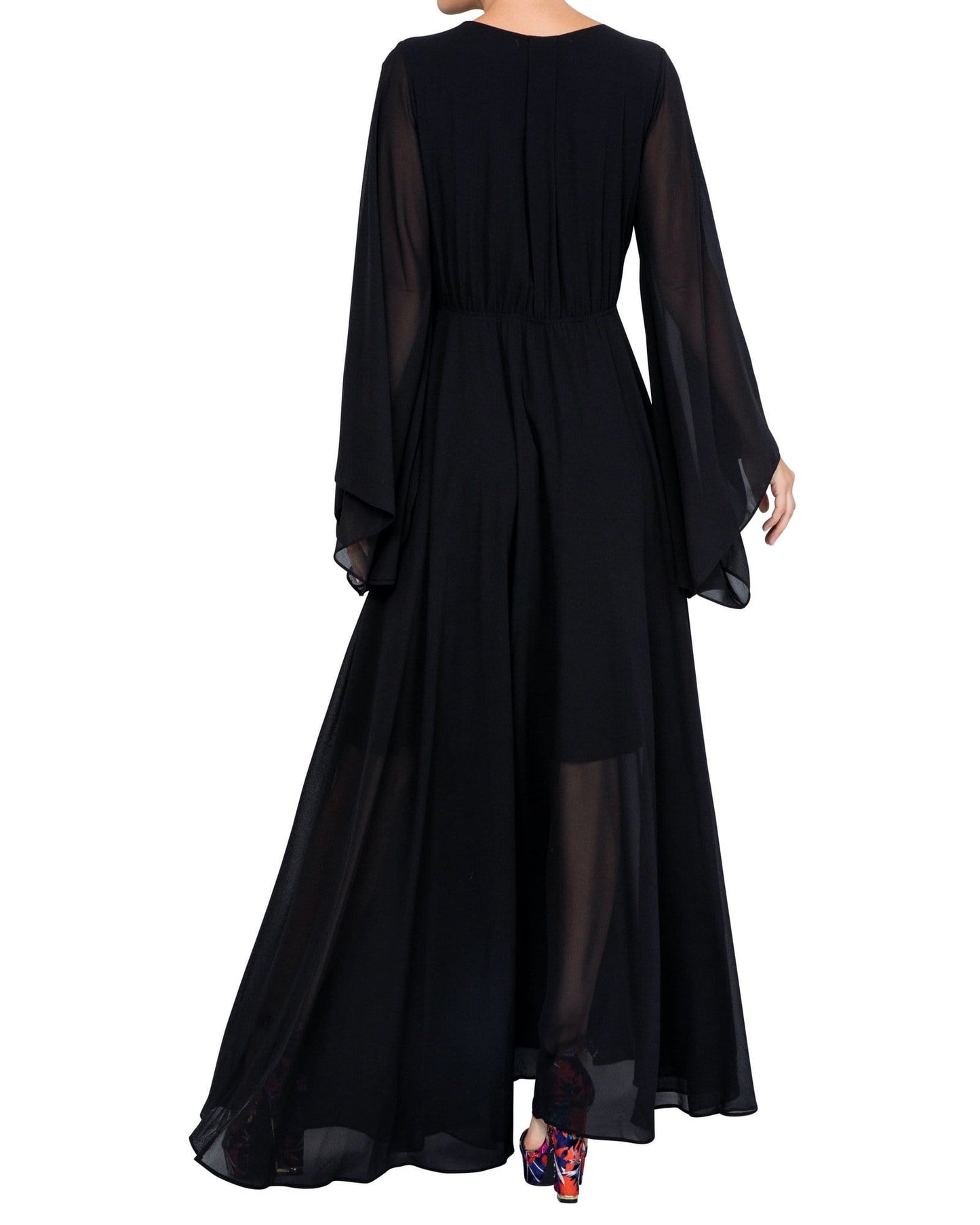 Sunset Maxi Dress - Black by Meghan Fabulous