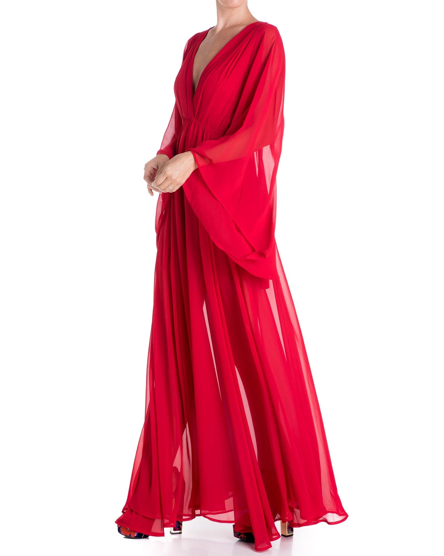 Sunset Maxi Dress - Cherry by Meghan Fabulous