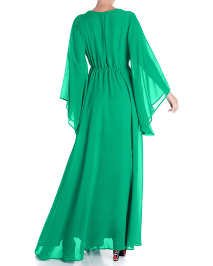 Sunset Maxi Dress - Emerald by Meghan Fabulous