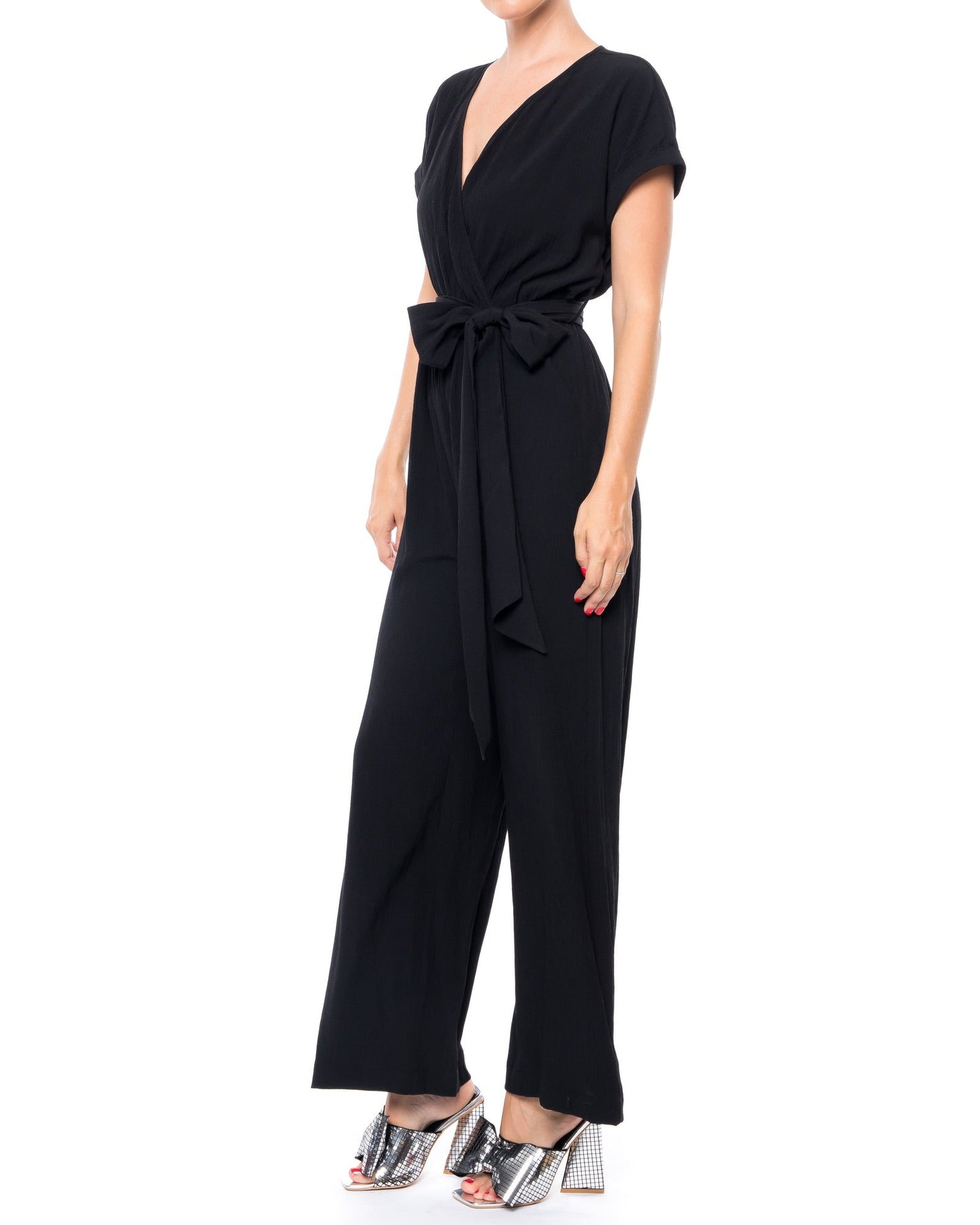 Wonderland Jumpsuit - Black by Meghan Fabulous