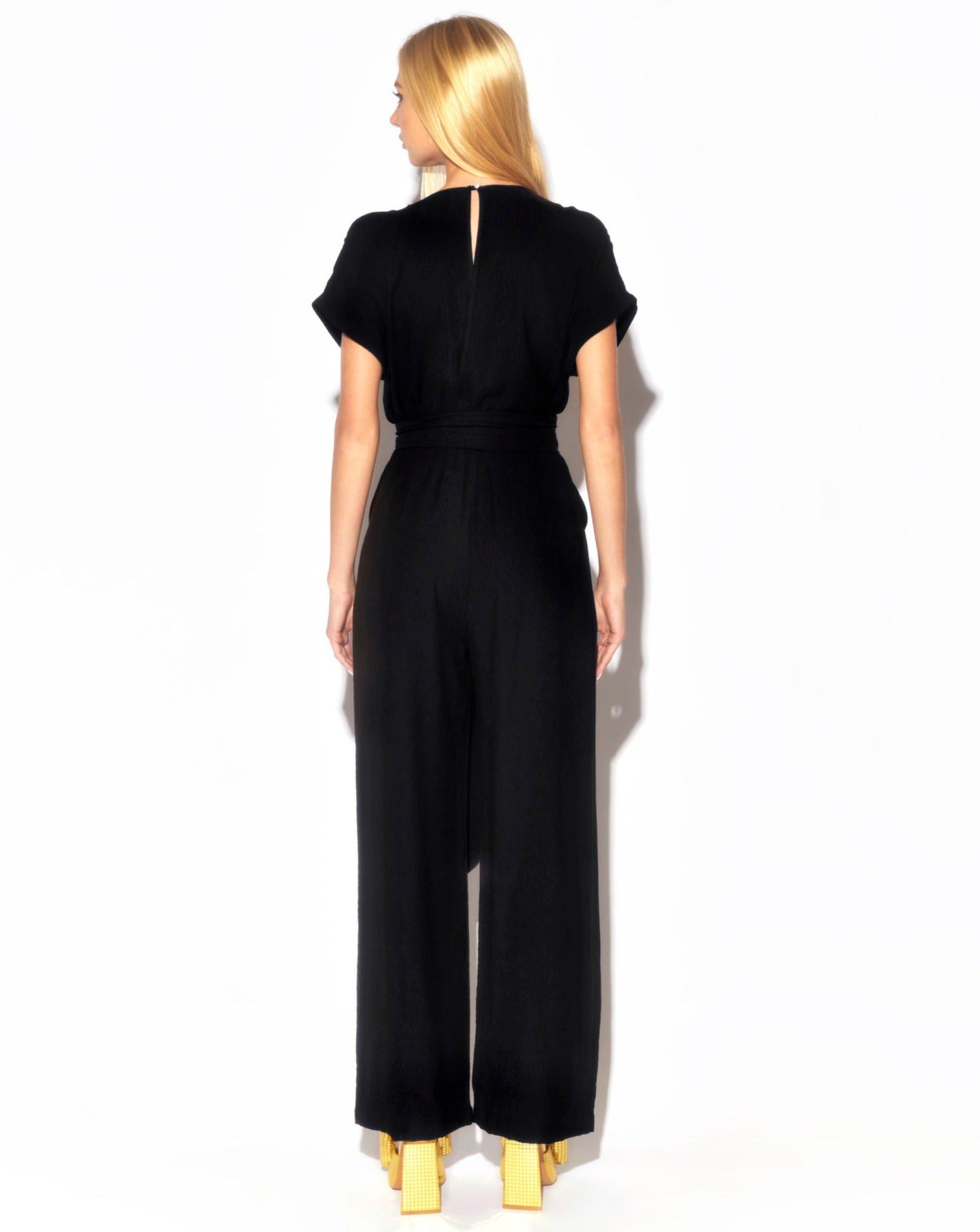 Wonderland Jumpsuit - Black by Meghan Fabulous