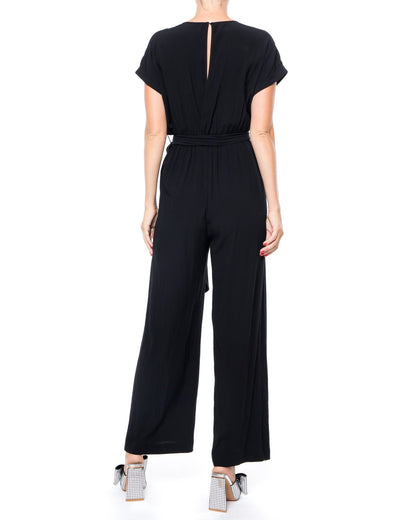 Wonderland Jumpsuit - Black by Meghan Fabulous