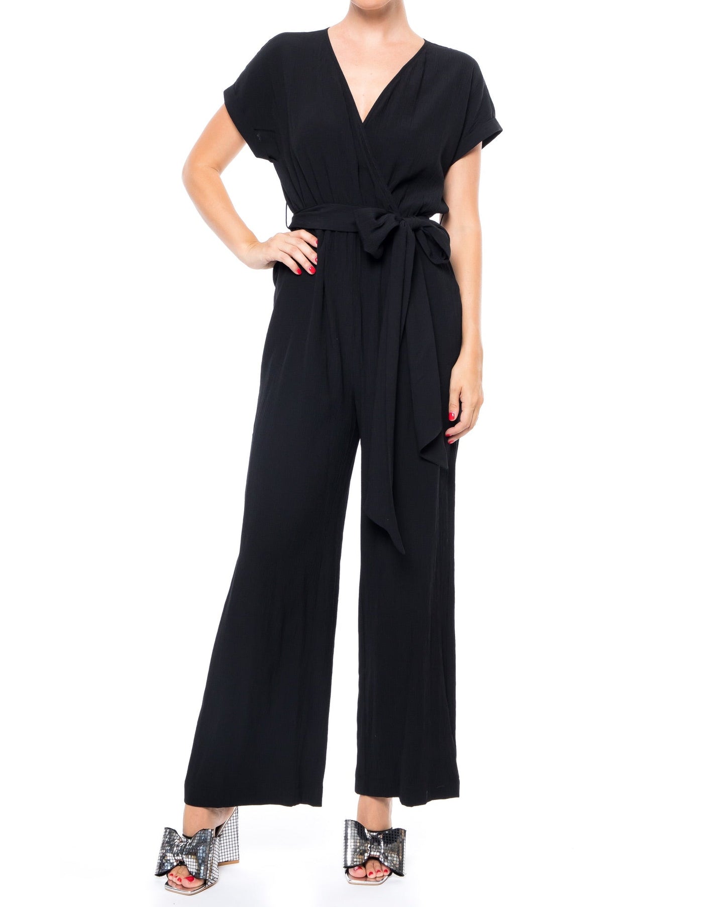 Wonderland Jumpsuit - Black by Meghan Fabulous