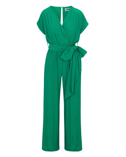 Wonderland Jumpsuit - Emerald by Meghan Fabulous