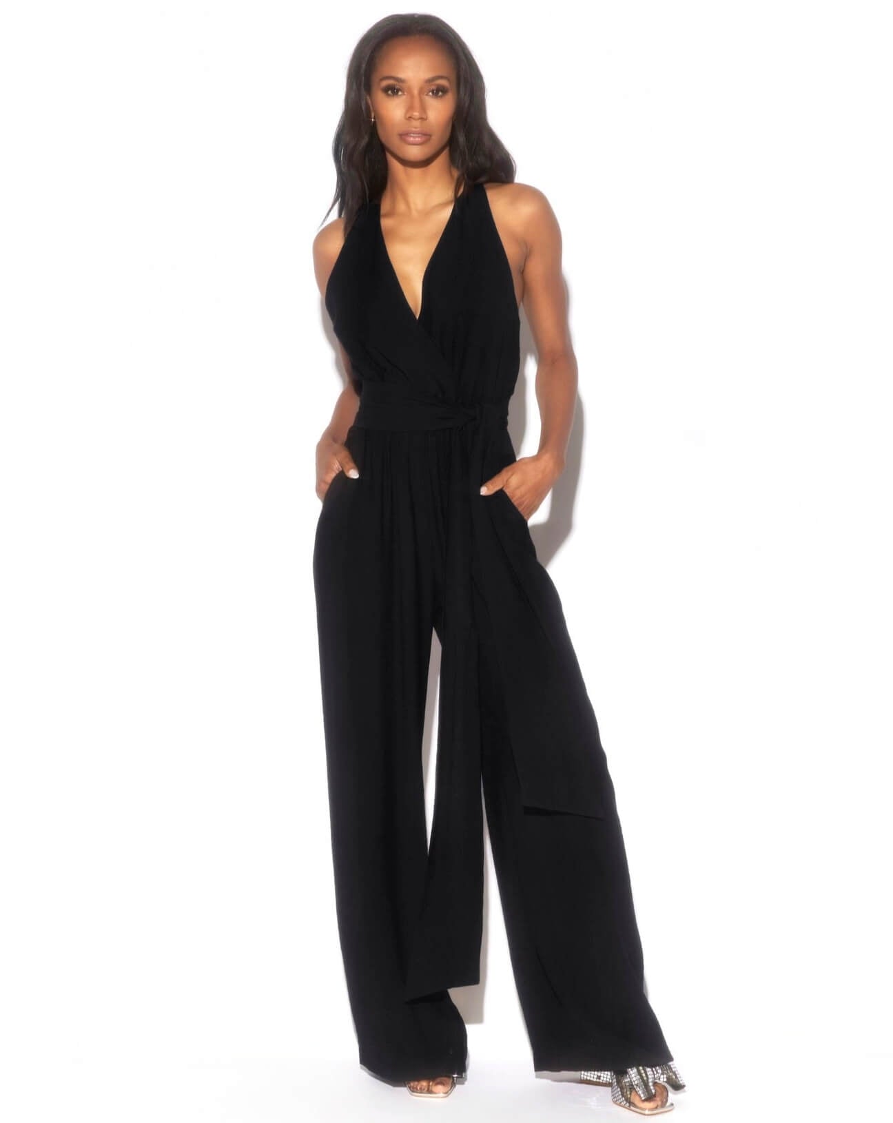 Disco Jumpsuit - Black by Meghan Fabulous