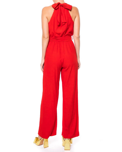 Disco Jumpsuit - Cherry by Meghan Fabulous