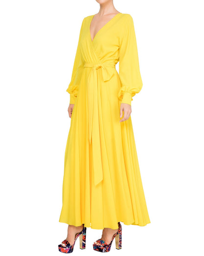 LilyPad Maxi Dress - Canary by Meghan Fabulous