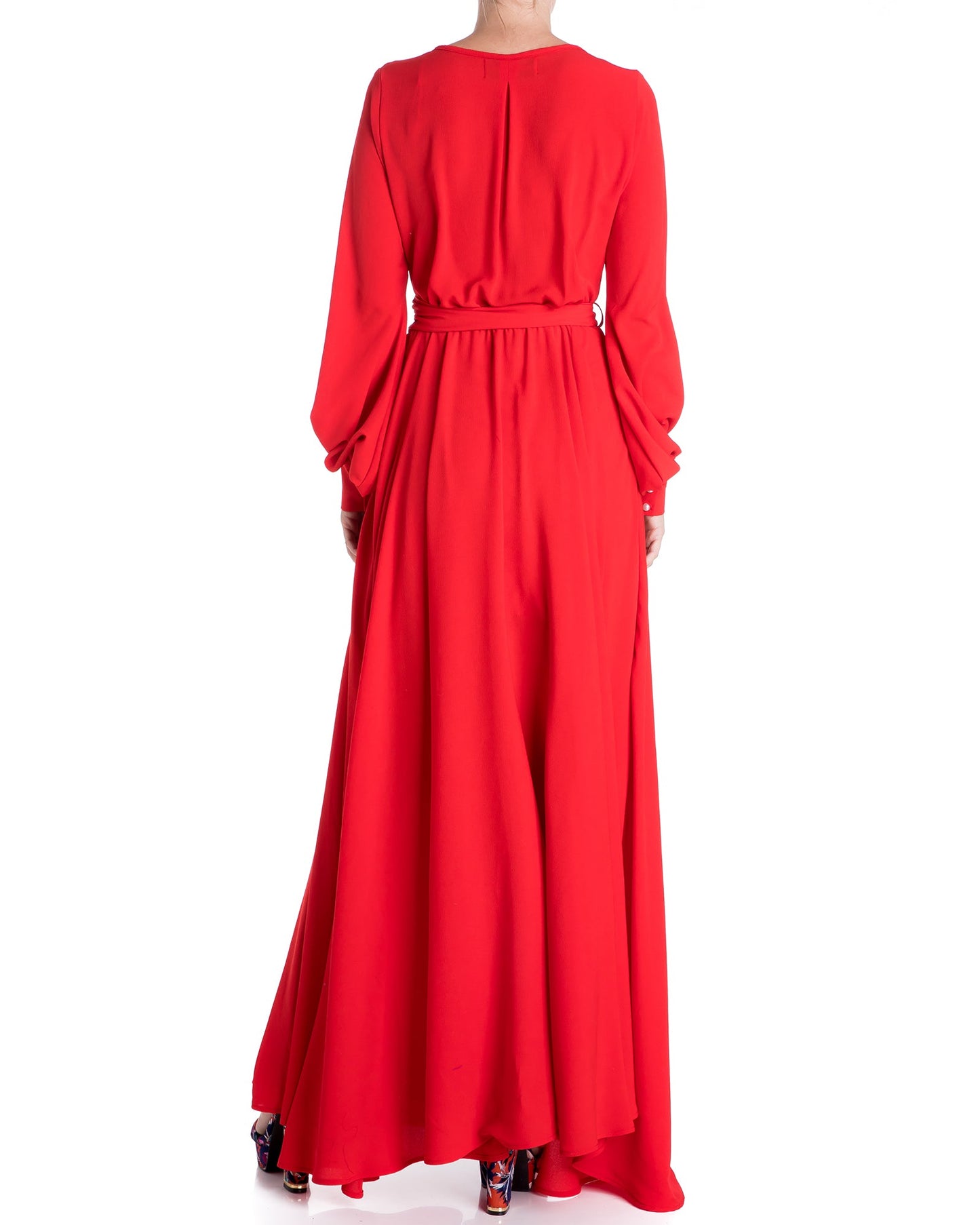 LilyPad Maxi Dress - Cherry by Meghan Fabulous