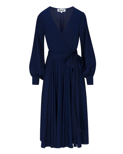 LilyPad Midi Dress - Navy by Meghan Fabulous