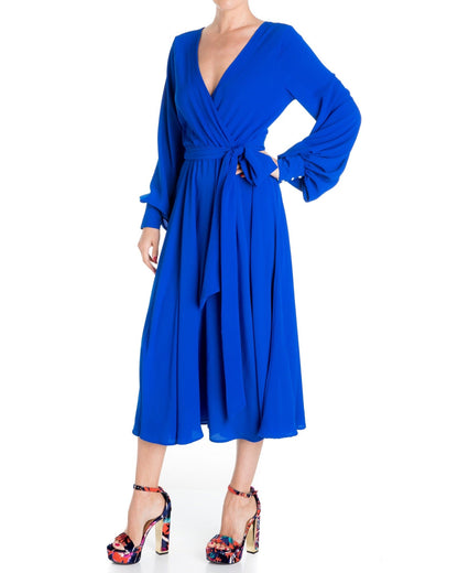 LilyPad Midi Dress - Royal by Meghan Fabulous