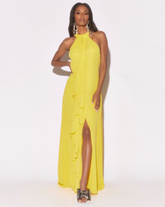 Aphrodite Maxi Dress - Yellow by Meghan Fabulous